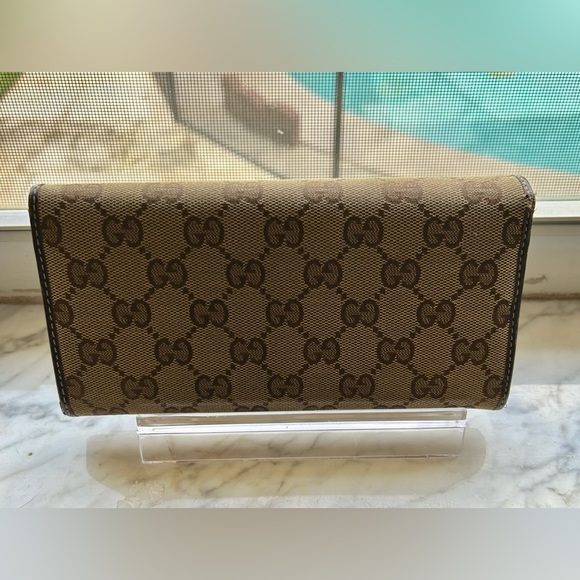 Gucci Long Wallet w/GG Heart Logo - Picture 2 of 16